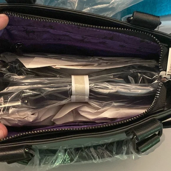 Loungefly Disney Maleficent Sleeping Beauty Crossbody Satchel - Picture 10 of 16